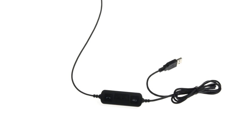IPD IPH-510 USB Adapter Phone Cable w/ON/Off Button Compatible with PC Soft Phones - Microsoft Teams, Skype, Zoom, Avaya & Cisco Jabber IPH-510 Headphones Wired USB Telephone Adapter Phone Cord - Image 2